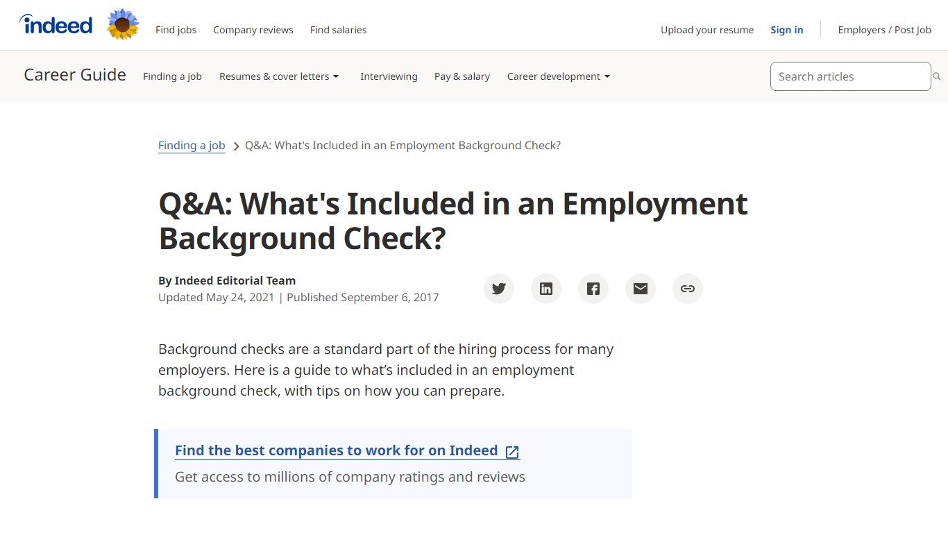 Q&A: What's Included in an Employment Background Check?